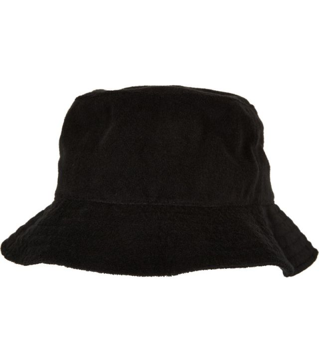 Fischer Hut "Frottee", black