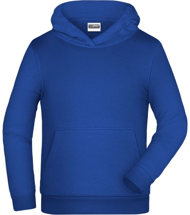 Kinder Kapuzen Sweater, dark royal