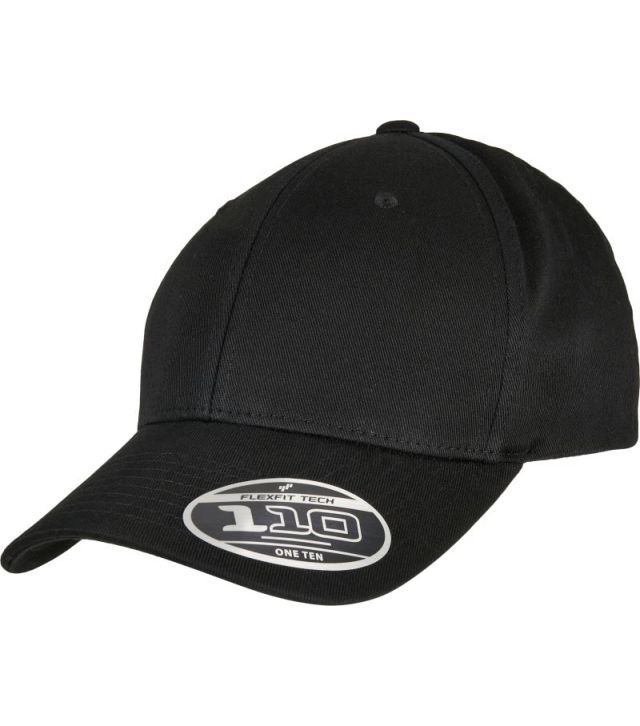 6 Panel Bio Kappe, black