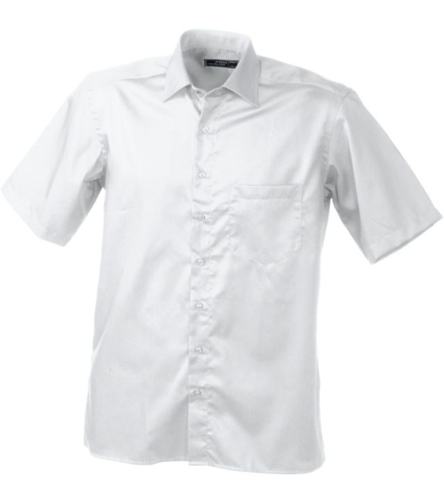 Business Twill Hemd kurzarm