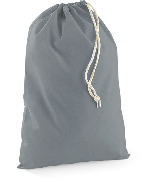 Baumwoll Utensilien Beutel, pure grey