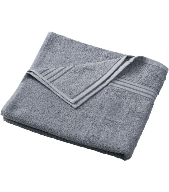 Duschtuch, mid grey