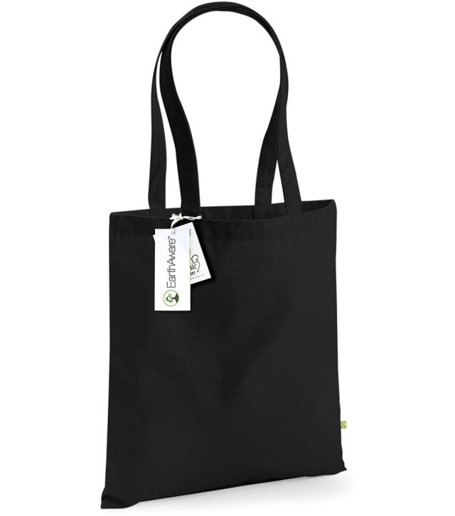 EarthAware™ Bio Baumwolltasche, black