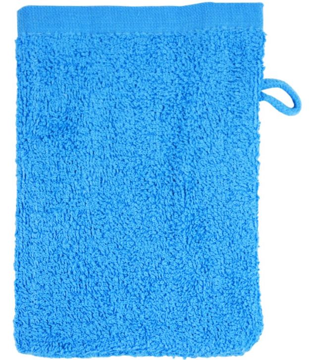 Waschhandschuh, azure aqua