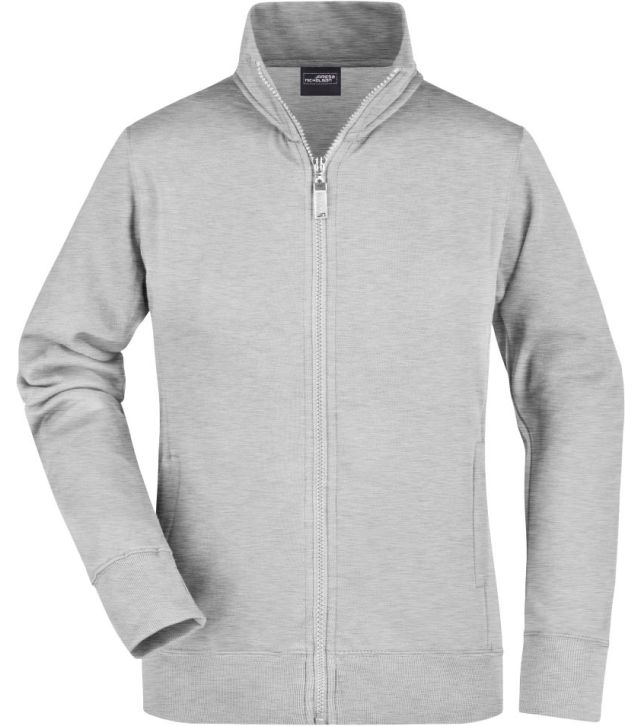 Damen Sweatjacke, grey heather