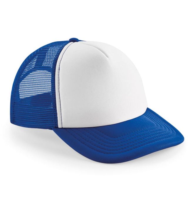 Kinder 5 Panel Polyester Mesh Kappe