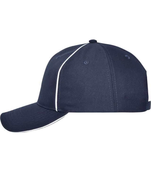 6 Panel Workwear Kappe - Solid, navy