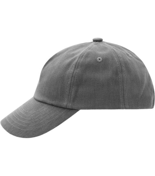 Kinder 5 Panel Kappe, dark grey