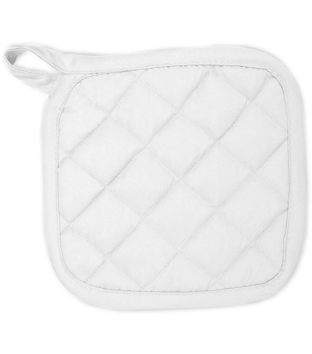 Topflappen, white
