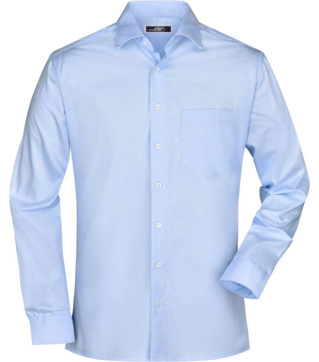 Business Twill Hemd langarm