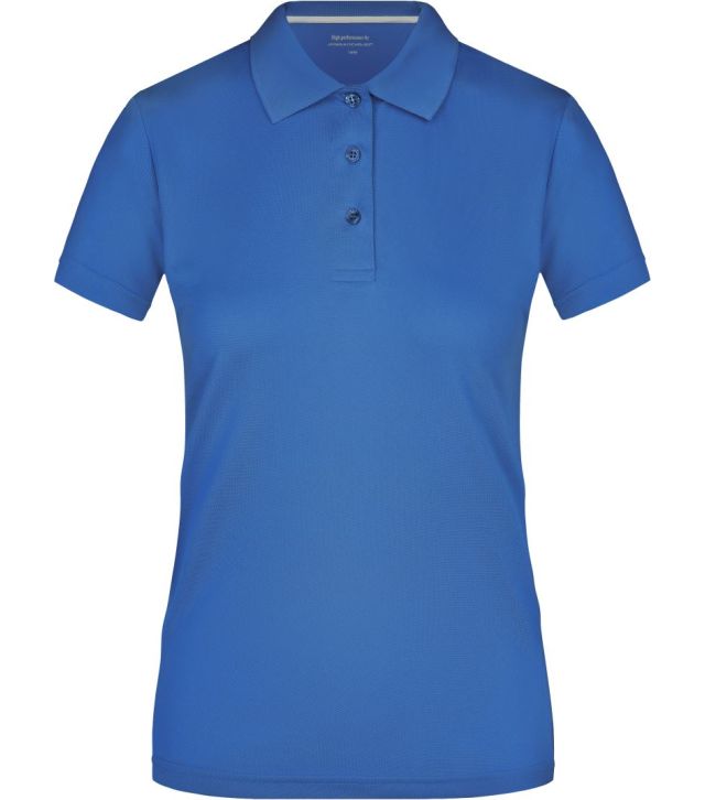 Damen High Performance Polo, azure