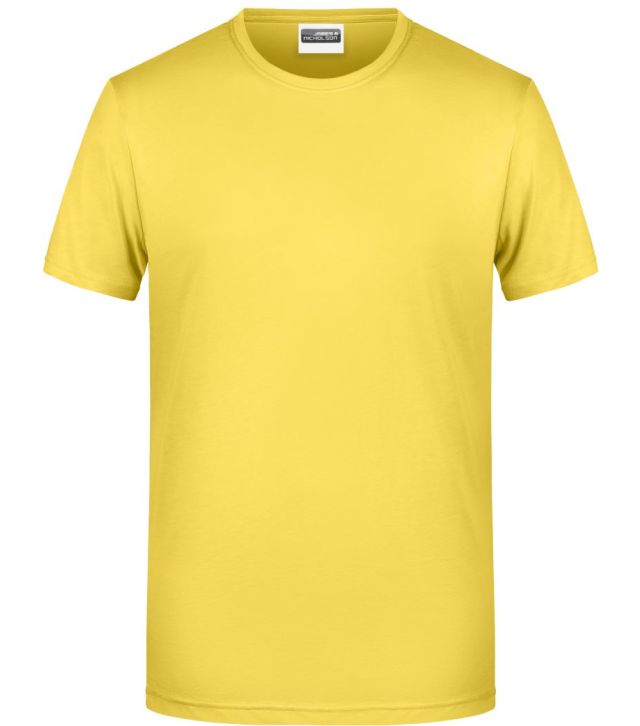 Herren Bio T-Shirt, yellow