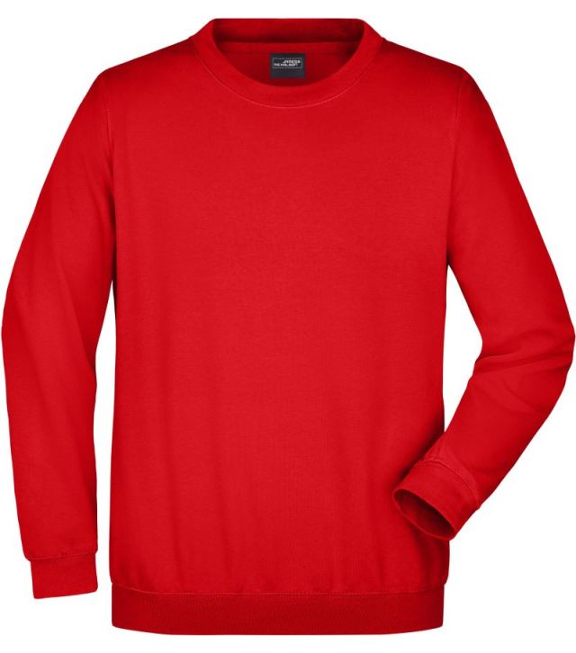 Schwerer Sweater, tomato
