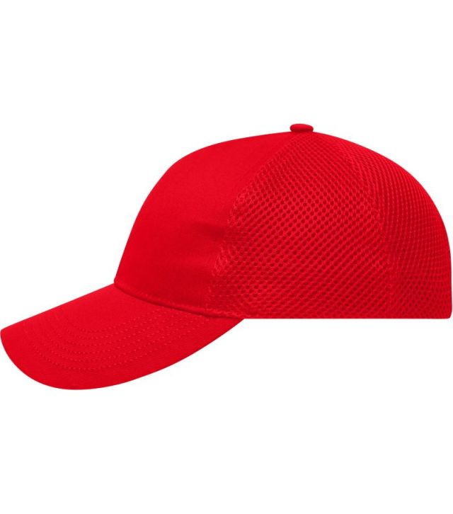 6 Panel Air Mesh Kappe, red