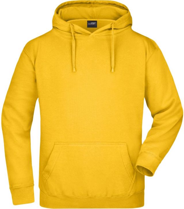 Kapuzen Sweater, gold yellow