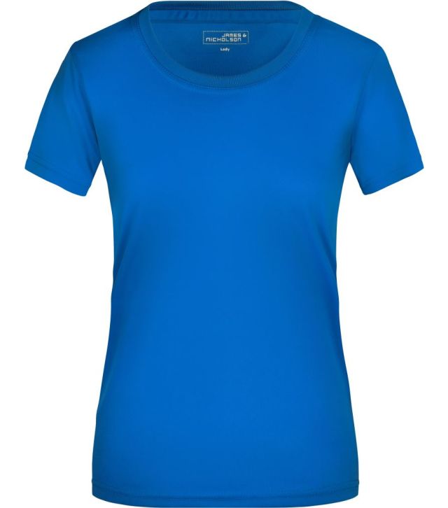 Damen Jersey Sport Shirt, royal
