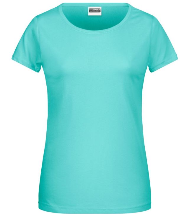 Damen Bio T-Shirt, mint