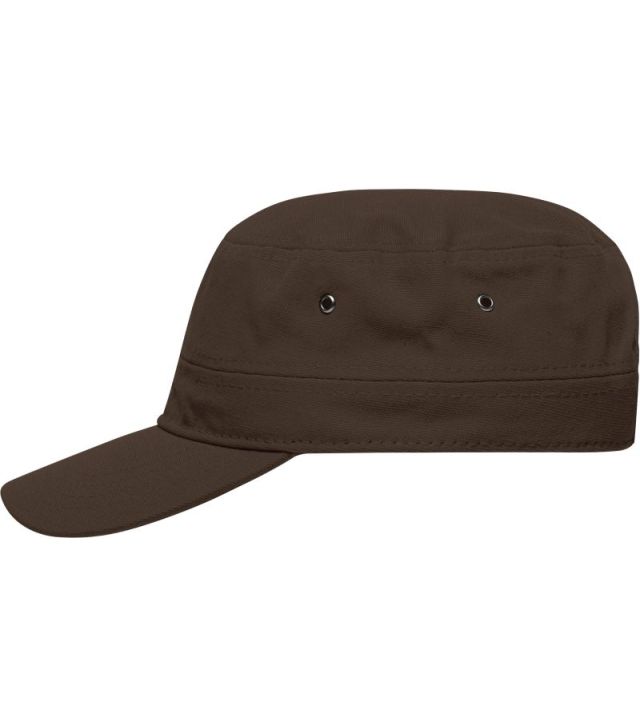 Military Kappe, dark brown