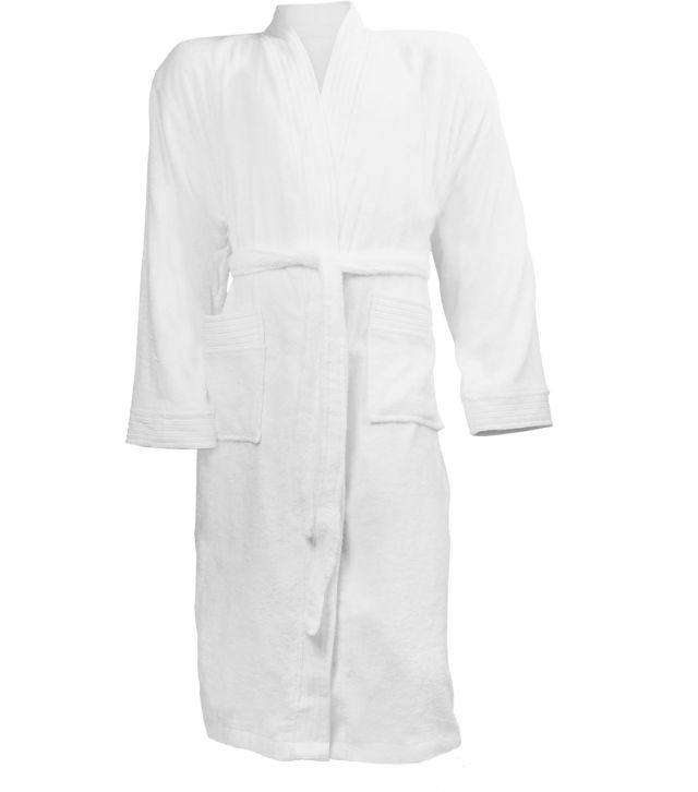 Bademantel, white