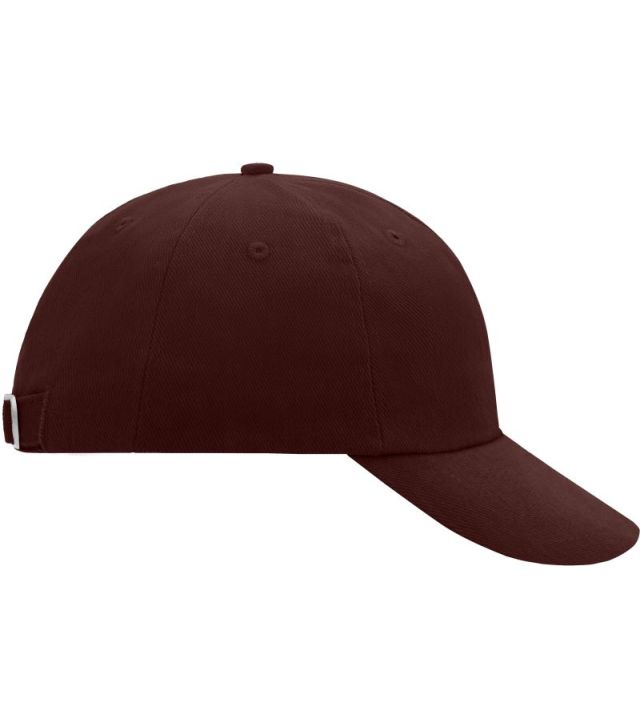 6 Panel Raver Kappe, dark brown