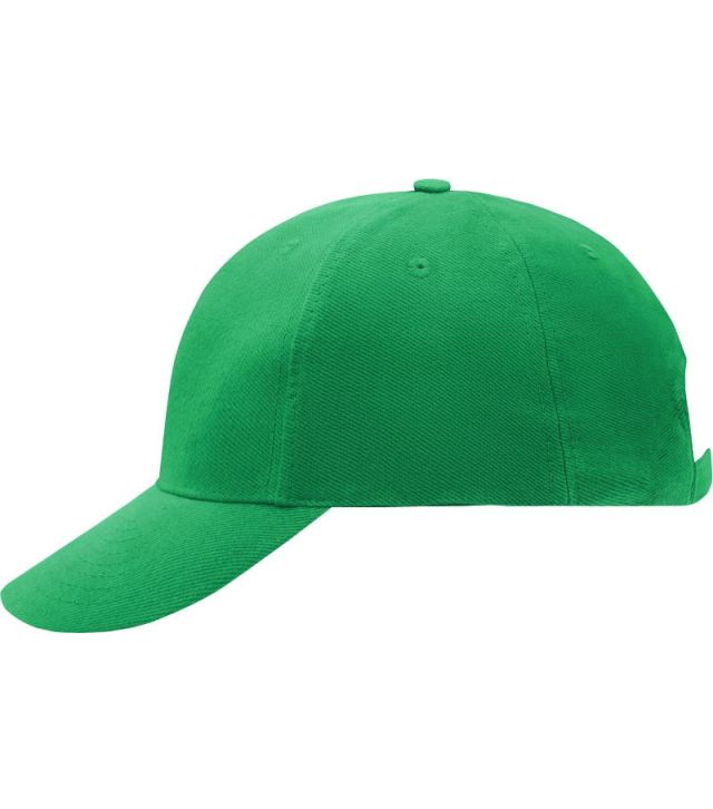 6 Panel Raver Kappe verstärkt, fern green