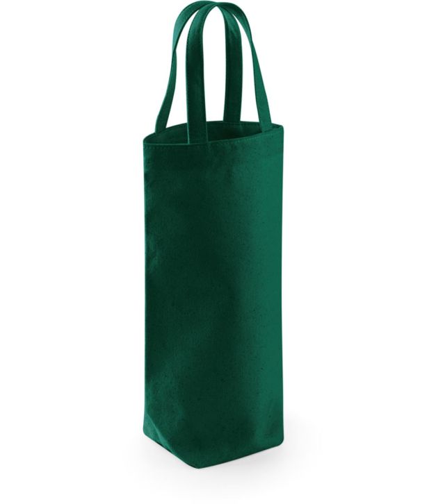 Fairtrade Flaschentasche, bottle green