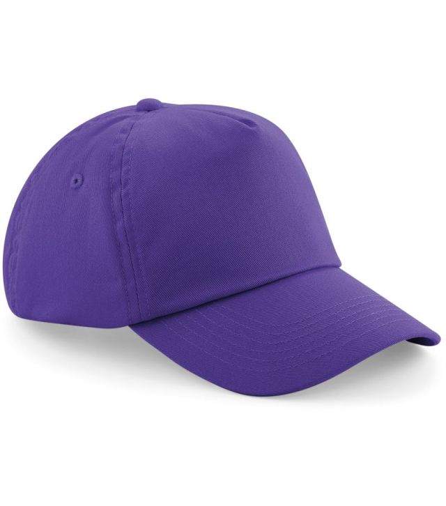 Kinder 5 Panel Kappe "Original", purple